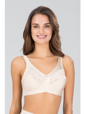 Kom Barbara Telsiz Kapsız Süper Toparlayıcı Sütyen Ten Renk Dikişsiz Rahatlık ve Gün Boyu Destek