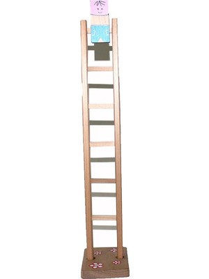 Renklime Ahşap Kedi Merdiveni Oyuncak