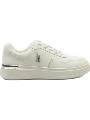 U.S. Polo Assn. Alka 6fx Bej Kadın Sneaker