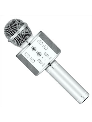 Renklime Karaoke Kablosuz Mikrofon  - ARS-WS858 - 1  Adet Stokta Olan Gönderilir