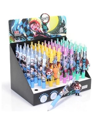 Renklime Anime Figür Tükenmez Kalem Model 2