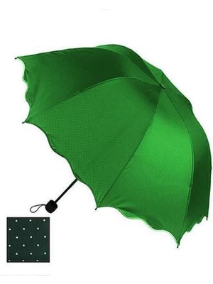 Normadia Mini Yarasa Model Benekli Çanta Şemsiye, Unisex ve Katlanabilir