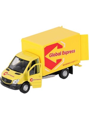 Renklime 43766 Welly Mercedes Sprinter Carge 1:32 -Karsan Oyuncak