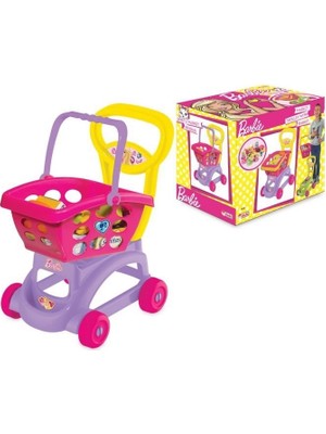 Renklime Dede Barbie Sepetli Market Arabası