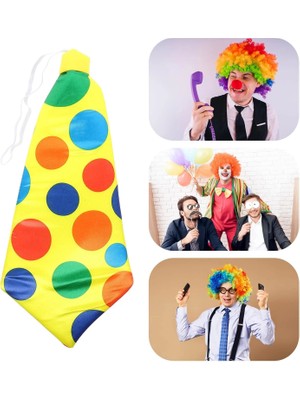 Datatek Palyaço Kravatı Lastikli Geniş Kesim