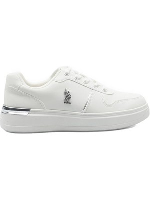 U.S. Polo Assn. ALKA 6FX Beyaz Kadın Sneaker