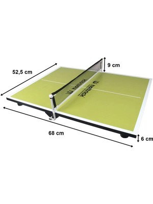 Renklime Hattrick Everest 140-A Süper Mini Tenis Masası