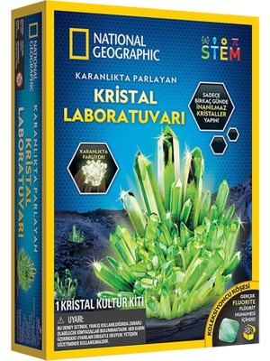 Renklime NAT08002 National Geographic Parlayan Kristal Laboratuvarı -Tnggıdcrystal +8 Yaş