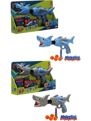 Renklime Zap Silah Sünger Top Atan Shark 2in 10TOP