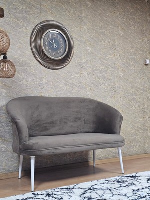 Sevinç Mobilya Ikili Teddy Beyaz Boyalı Sivriltme Ayak Çay Seti Koltuk Ikili Berjer , Balkon, Salon, Ofis