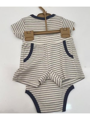 MiaBaby Modal Organik Theme Ikili Çıtçıtlı Takım