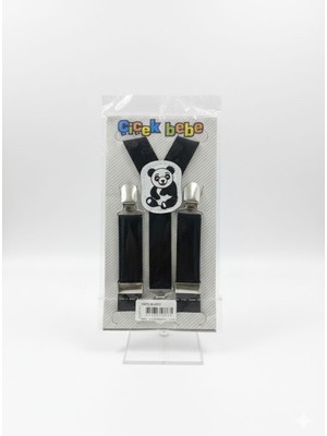 Masal Dünyası Bursa Pandalı Bebek Pantolon Askısı – Şıklık ve Konfor Bir Arada!