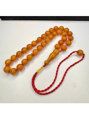 İskenderun Tesbih Iskenderun Tespih Traşlı Osmanlı Benzetmesi Çubuk Sıkma Kehribar Tesbih