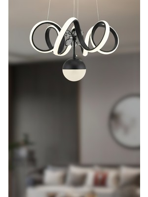 Ronisu Aydınlatma Royalis Sarkıt LED Avize - Oturma Odası, Salon, Mutfak Uyumlu Sarkıt LED Avize