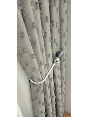 Elitsun Hayalet Kolbağı Fon Perde Kruvaze Perde Tavan Bağlama