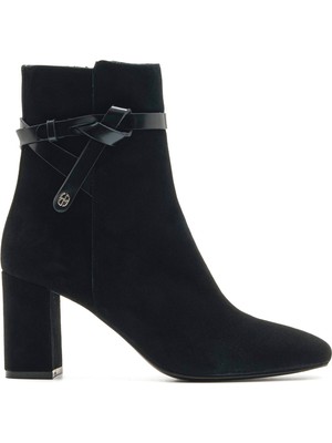 Sofia Baldi Sword Siyah Süet Kadın Topuklu Bot