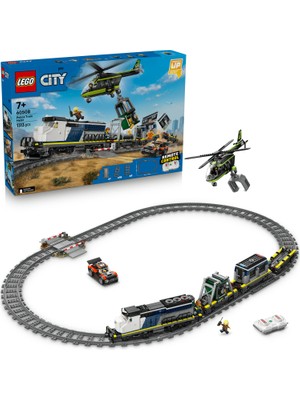 LEGO City Polis Treni Soygunu 60508 – 7 Yaş ve Üzeri Çocuklar Için 6 Minifigür Içeren Yaratıcı Oyuncak Yapım Seti (1313 Parça)