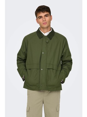 Only & Sons Onskosmo Regular Fit Ceket Yaka Mont Erkek Mont 22031626