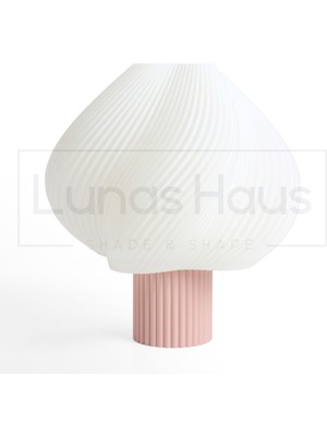 Mousse Masa Lambası - Milky Pink