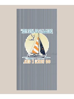 Maisonette Marıner Plaj Havlusu