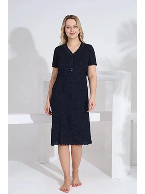 Etoile Angelique Kısa Kol Kadın Gecelik 22552