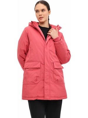 Lumberjack Wl 3nort 5pr Pembe Kadın Uzun Kaban