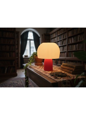 Piccomino Dome Mantar Dekoratif Abajur