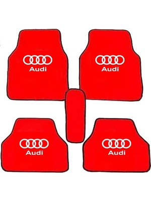 Özgürce Kırmızı A3 Logolu Paspas Takım Seti, Şık ve Fonksiyonel Ev Dekorasyonu