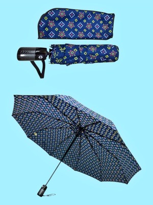 Normadia 10 Telli Full Otomatik Fiber Gövde Rüzgarda Dayanıklı Şemsiye