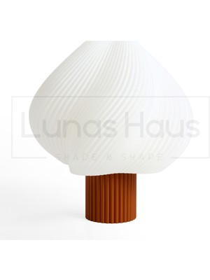 Mousse Masa Lambası - Terracotta