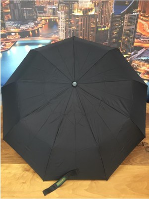 Normadia Pratik ve Şık Tam Otomatik Siyah Şemsiye, Kolay Kullanım ve Dayanıklılık