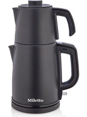 Miletto Inox 2000W Gizli Rezistanslı Otomatik Çay Makinesi 2,9 Lt - MT20