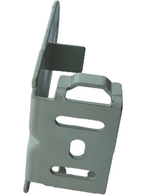 MorPerde Geniş Kasa Metal Krem Boyalı Kare Pimli Ayak