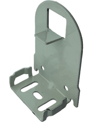 MorPerde Geniş Kasa Kare Pimli Krem Metal Ayak