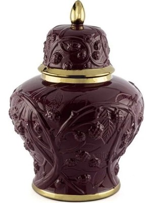 Mikasa Moor Cherry Kabartmalı Porselen Küp 29X41CM