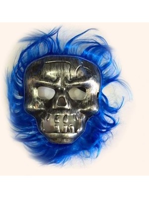 Renklime Cadılar Bayramı Maskesi Lacivert