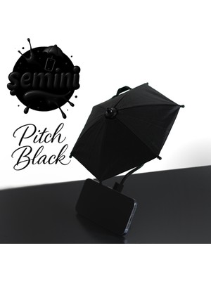 Normadia Şemini Telefon Şemsiyesi – Siyah, Şık ve Pratik Koruma