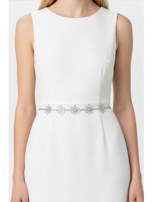 Rays 438 Papatya Detay Zincir Kemer Gümüş