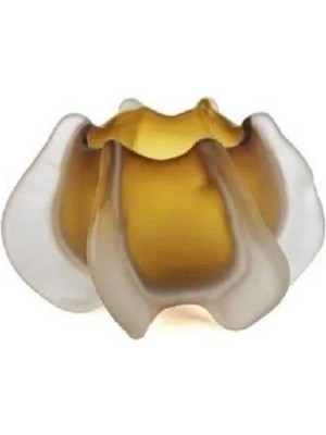 Mikasa Moor Amber Lotus Cam Vazo 20X16CM