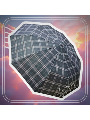 Rubenis Çok Telli Fiber Gövde Otomatik Rüzgar Dayanıklı Şemsiye