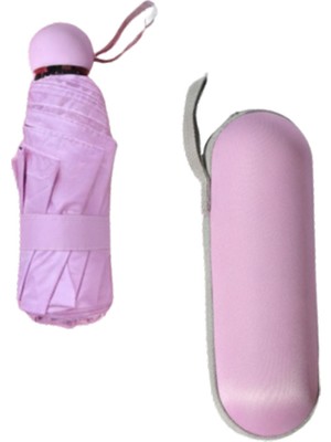 Normadia Mini Kapsül Şemsiye, Su Geçirmez, Taşınabilir ve Uv Koruma Özellikli
