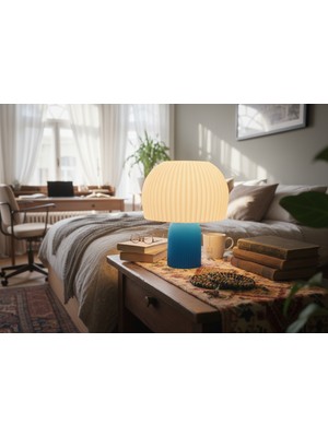 Piccomino Dome Mantar Dekoratif Abajur