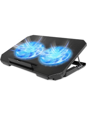 Konyax Ayarlanabilir Yükseklik Kademeli Laptop Soğutucu Fan