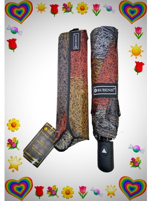 Rubenis 10 Telli Otomatik Açılır Yağmur Şemsiyesi, Pratik ve Güçlü Koruma