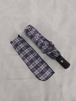 Normadia Unisex Tam Otomatik Rüzgâr Dayanıklı Şemsiye, Yırtılmaz Kumaşlı Kılıfıyla