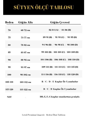 Letsii Hijyenik Destekli Sütyen Takımı Standart Renk