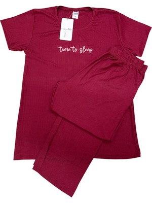 CharMe Dublin Kısa Kollu Pijama Takımı