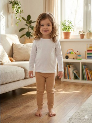 tinytrends Unisex %100 Pamuk Bebek&çocuk Tayt