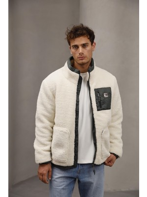 Essenza Unisex Oversize Peluş Mont Ceket