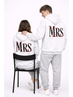 Nevermind Sevgili Kombini Oversize Hoodie Seti Siyah Mr Erkek Çift Hoodie 14 Şubat Sevgililer Günü Özel